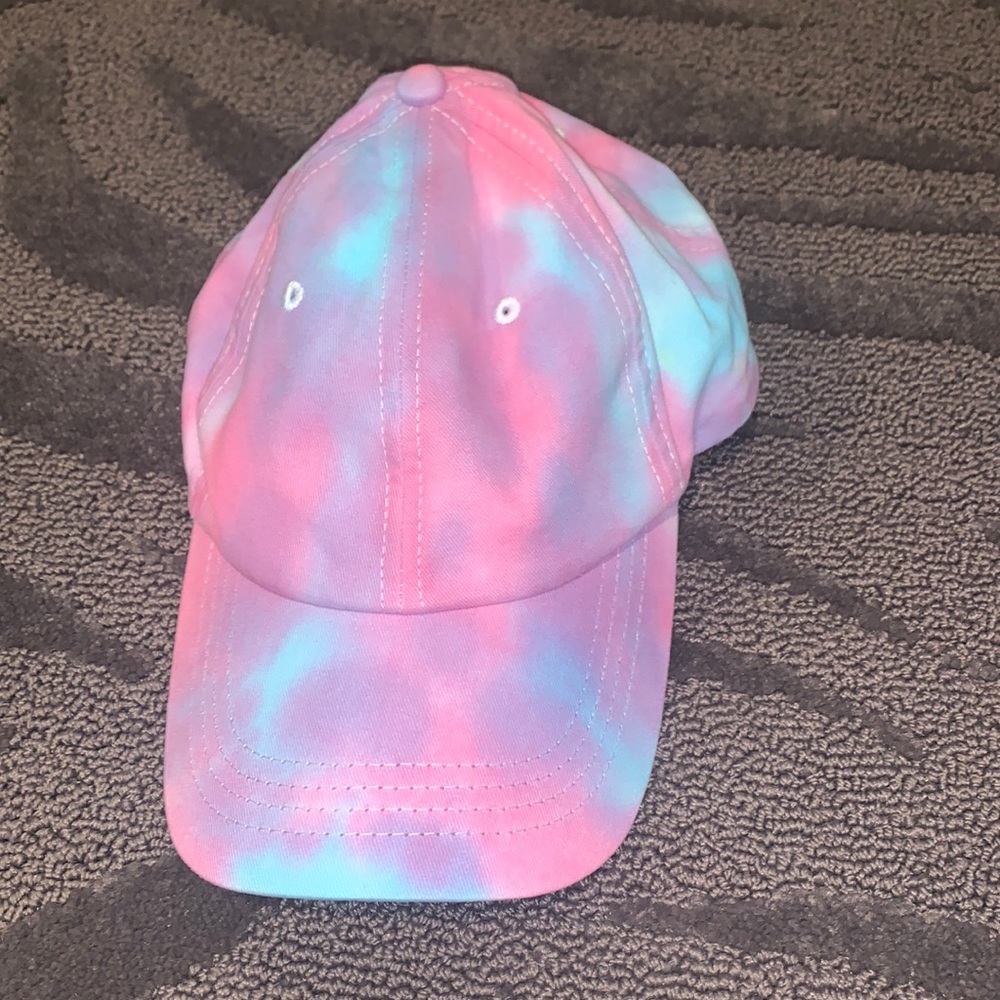 Tie dye baseball hat